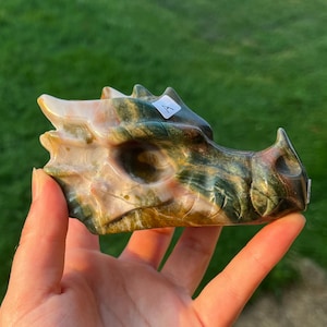 Dragon head crystals