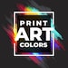 Print Art Colors