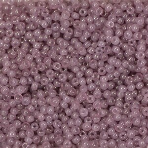 11-2373, Miyuki 22g Opaque Rosey Mauve 11-2373, Miyuki 22g Opaque Rosey Mauve