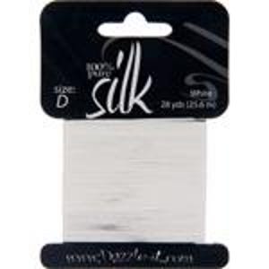 Fil de Soie Blanc, D, E, F et FF, Dazzle-It, 100% Pure Soie, Prix Raisonnables, Directement du Fournisseur