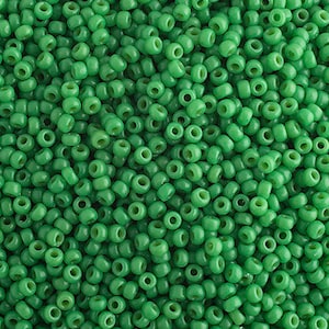 11-4477, Miyuki 22g Duracoat Op Deep Green 11-4477, Miyuki 22g Duracoat Op Deep Green
