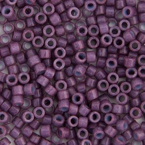 Delica, Light Blue-Lined Plum Opaque, Miyuki 11/0, DB 0662, Vials Apprx. 22g or 5.2g, Directly from the Supplier, Great Prices