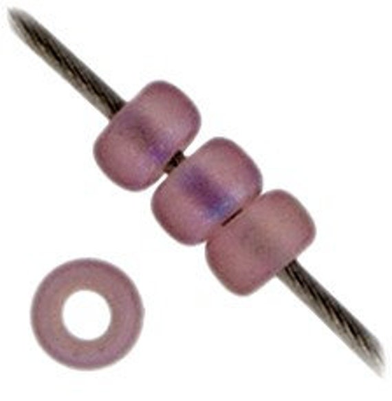 11-142FR, Miyuki 22g Matte Smoky Amethyst AB 11-142FR, Miyuki 22g Matte Smoky Amethyst AB