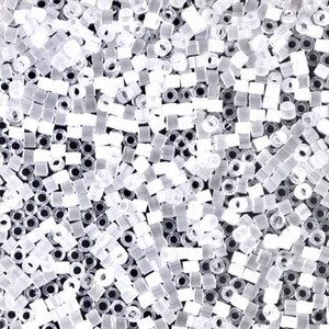 Delica, Vials 5.2g or 22g of Crystal Silk Satin, Miyuki 11/0, DB 0635, Wholesale Available, Great Selection, Affordable