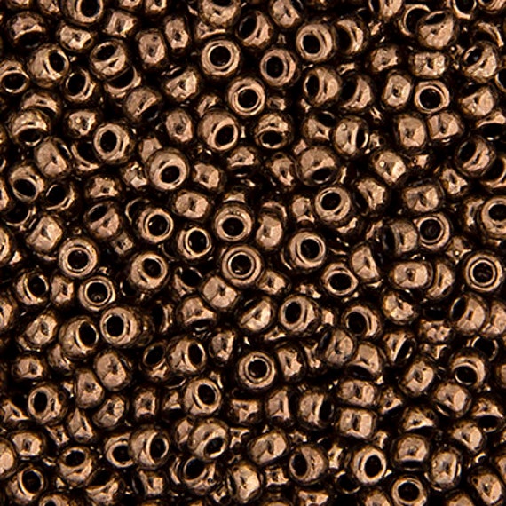 11-461, Miyuki 22g Metallic Chocolate 11-461, Miyuki 22g Metallic Chocolate