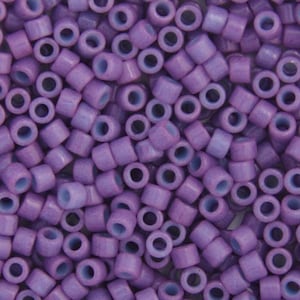 Delica, Lavender Dyed, Miyuki 11/0, DB 0660, Vials Apprx. 22g or 5.2g, Directly from the Supplier, Great Prices, Opaque