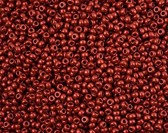11-4591, Miyuki 22g Red Lava 11-4591, Miyuki 22g Red Lava