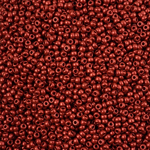 11-4591, Miyuki 22g Red Lava 11-4591, Miyuki 22g Red Lava