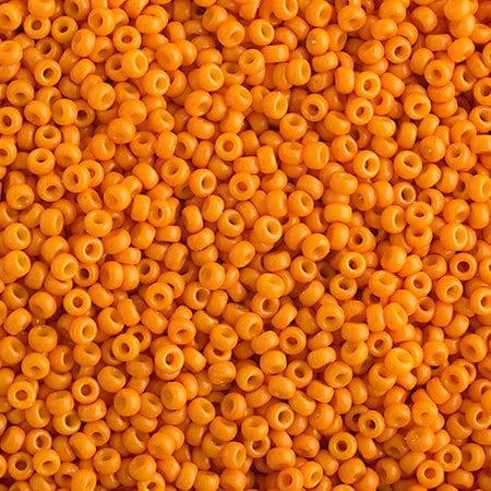 11-4454, Miyuki 22g Duracoat Op Cheddar Orange 11-4454, Miyuki 22g Duracoat Op Cheddar Orange