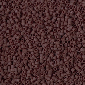 Delica, Espresso Opaque Matte, Miyuki 11/0, DB 1910,  Vials, Glass, Directly from Supplier, Nice Selection