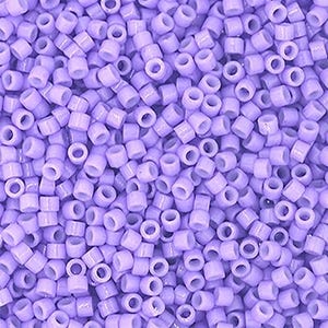 Delica, Bright Purple Opaque Duracoat Dyed, DB 2138, Miyuki 11/0, Opaque, Vials Apprx. 22g or 5.2g, Great Prices, Wholesale Available