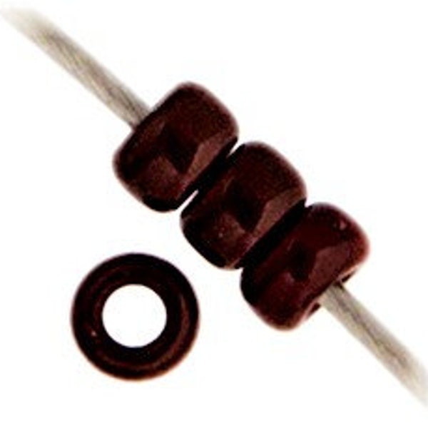 Miyuki 15/0, 15-0409, Seed Beads, Chocolate Brown Opaque, 22g, 5,2g, Glass Beads, Reasonable Prices, Great Quality of beads.