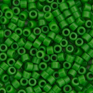 Delica, Green Pea Opaque, Miyuki 11/0, DB 0724, Vials Apprx. 22g or 5.2g, Directly from the Supplier, Great Selection, Quality