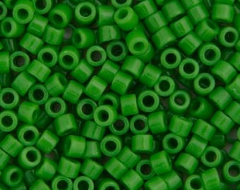 Delica, Green Pea Opaque, Miyuki 11/0, DB 0724, Vials Apprx. 22g or 5.2g, Directly from the Supplier, Great Selection, Quality