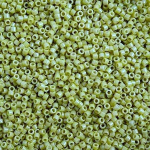 Delica, Duracoat Opaque Dyed Green Cactus, DB 2124, Miyuki 11/0, Apprx Tubes. 22g, 5.2g, 3.5g, Glass, Wholesale, High Quality Beads