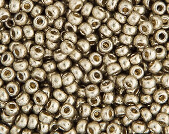 11-4222, Miyuki 22g Duracoat Galzanized Pewter 11-4222, Miyuki 22g Duracoat Galzanized Pewter