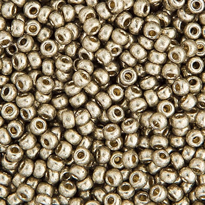 6-4221F, Miyuki 20g Duracoat Galvanized Matte Light Pewter 6-4221F, Miyuki 20g Duracoat Galvanized Matte Light Pewter