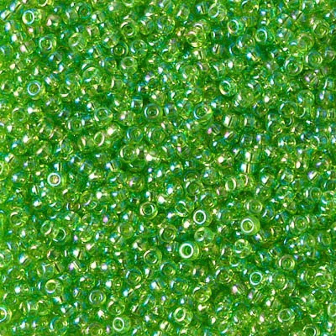 11-147, Miyuki 22g Transparent Emerald 11-147, Miyuki 22g Transparent Emerald