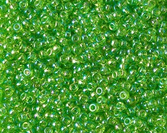 11-147, Miyuki 22g Transparent Emerald 11-147, Miyuki 22g Transparent Emerald