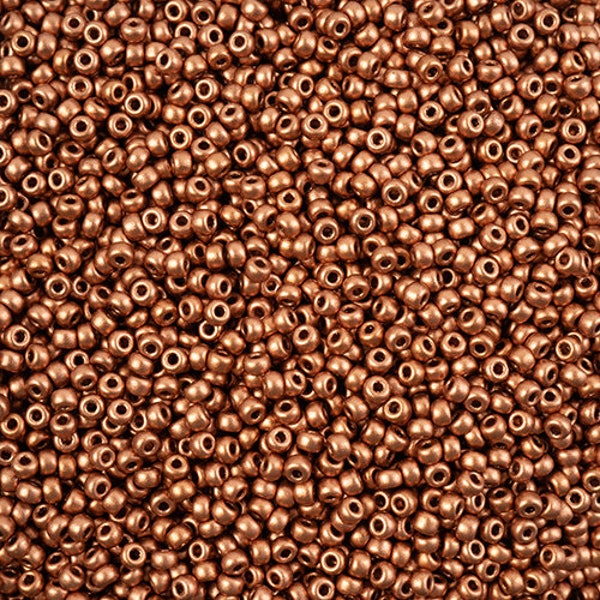Miyuki 11/0, Seed Beads, Vintage Copper, 11-4589, Uncommon color of Seedbeads, Good prices and a great selection of Miyuki 11/0 rocailles