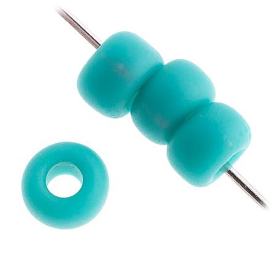 11-412F, Miyuki 22g Matte Green Turquoise 11-412F, Miyuki 22g Matte Green Turquoise