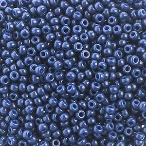 Miyuki 11/0, Seed Beads, Navy Blue Dyed Duracoat, Apprx: 22g, 5,2g, 3,5g, 11-4493, Glass, Fair Price, Great choice