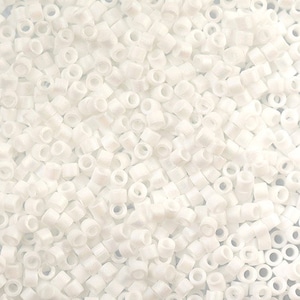 Delica, White Matte, Miyuki 11/0, DB 0351, Vials Apprx. 22g or 5.2g, Directly from the Supplier, Great Selection, Affordable