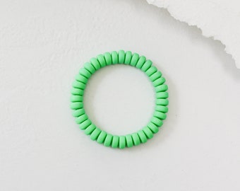 Lime | Green Kid's Beaded Bracelet