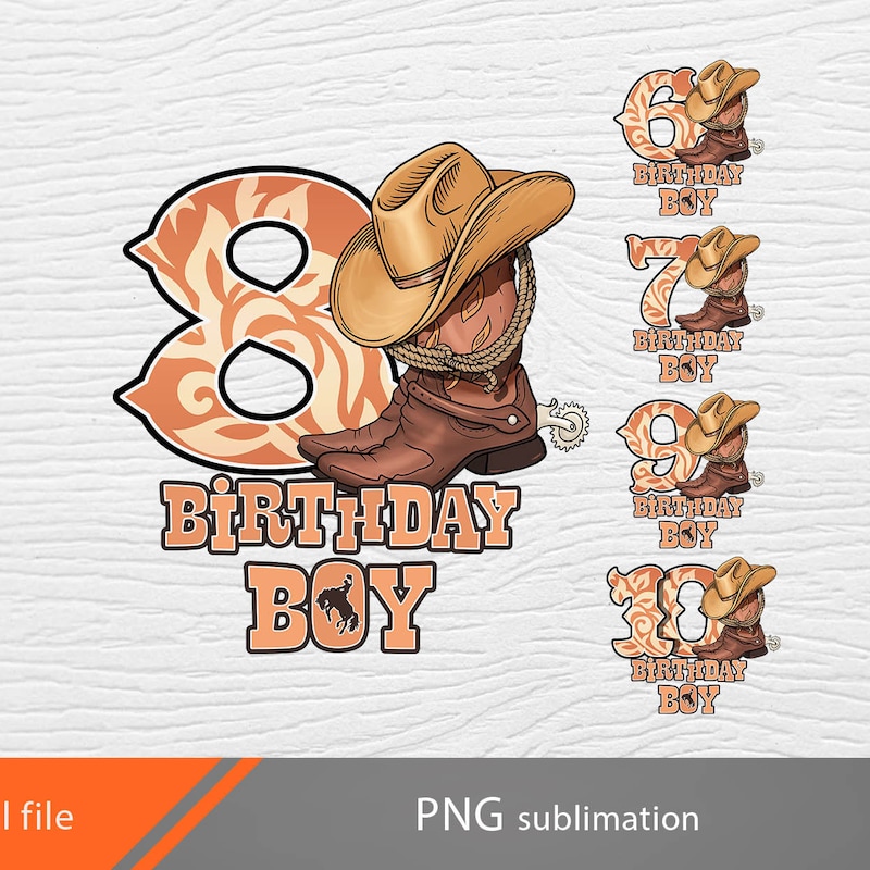 Cowboy Birthday - Etsy