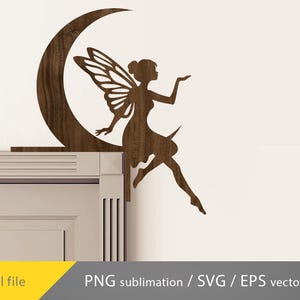 Magical Fairy Door Corner Window Accent Door trim, Home decoration svg, Door corner laser cut, Fairy svg Trim Corner