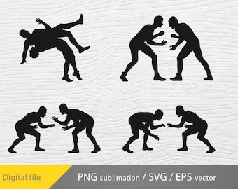 Wrestling boy SVG, men's wrestling bundle SVG File, men Wrestler SVG, Wrestling png, wrestling svg