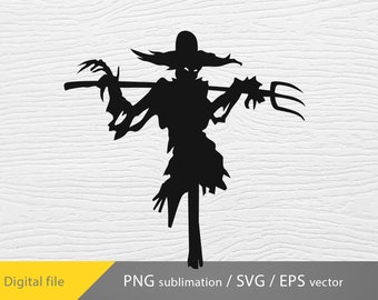 scarecrow svg, gardening svg, cricut file, halloween scarecrow svg, farming scarecrow svg