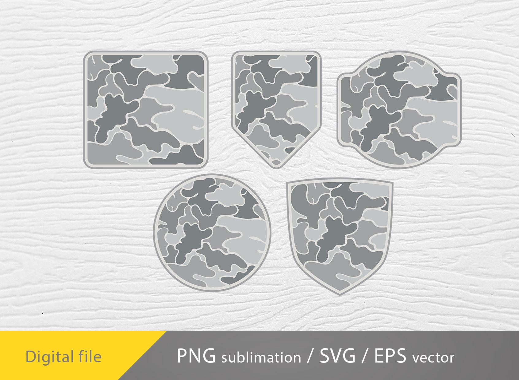 Camo Patches Svg PNG, Camo Sublimation PNG, Hunting Sublimation PNG ...
