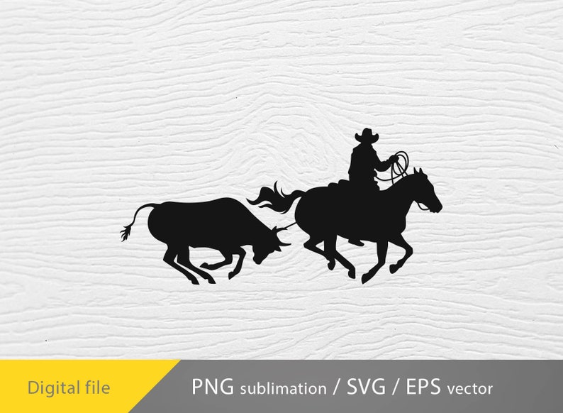 Roping Cowboy Svg, Roping Rodeo Svg, Cowboy Life Svg, Cricut File ...