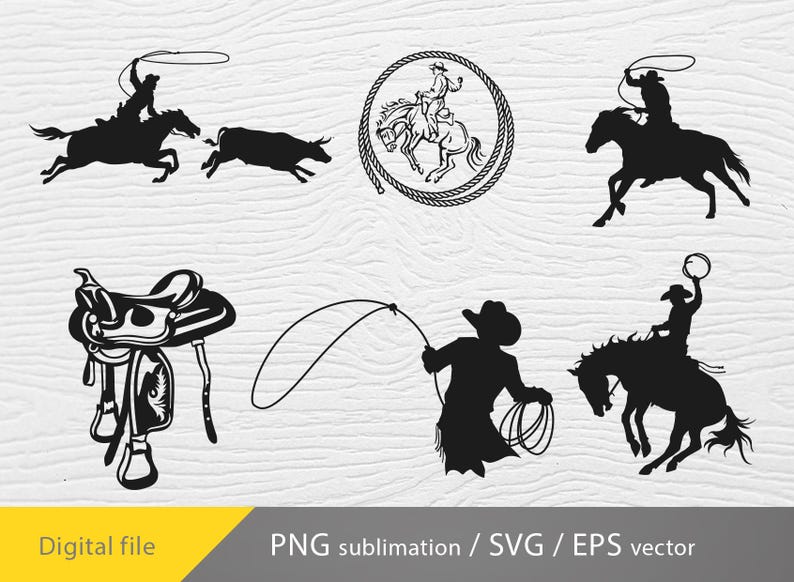 Roping Cowboy Svg, Roping Team Rodeo Svg, Cowboy Life Svg, Cricut File ...