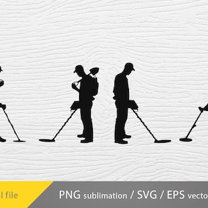 Metal detector svg bundle, metal detecting svg, tracker svg,treasure hunting, electric svg, cut files for circuit, dirt fishing svg png