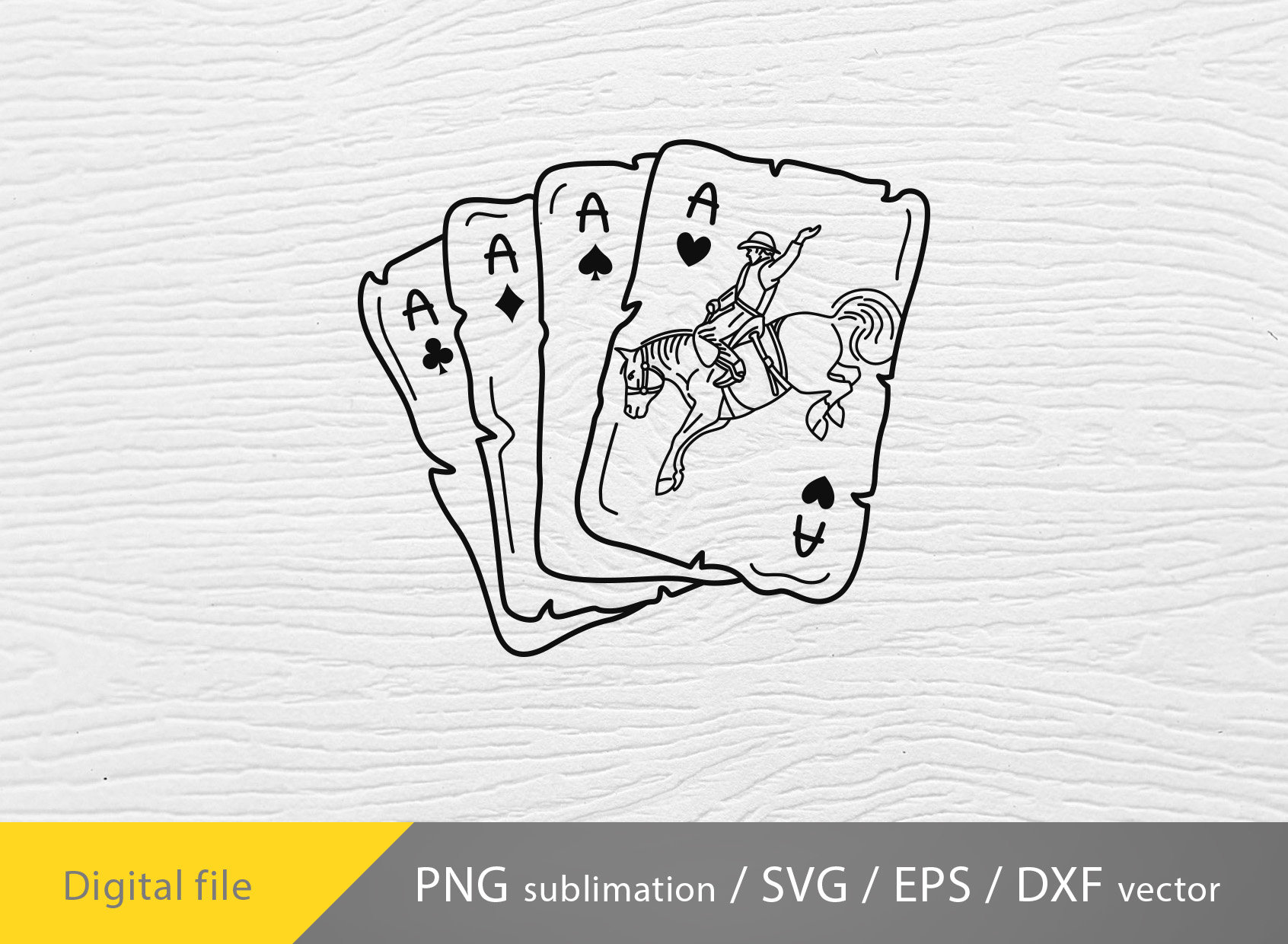 Cowboy Playing Cards Svg, Western Life Svg, Cowboy Svg, Rodeo Horse Svg ...