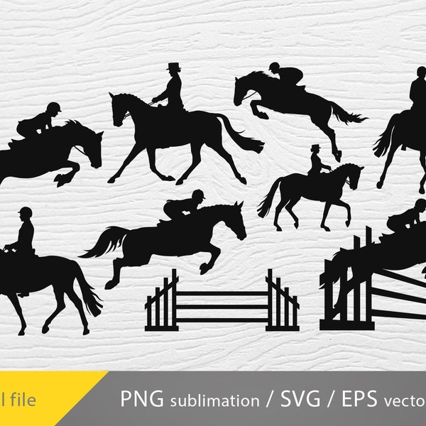 horse riding bundle svg, Horse SVG File, Cowgirl SVG File, Horseback Riding svg