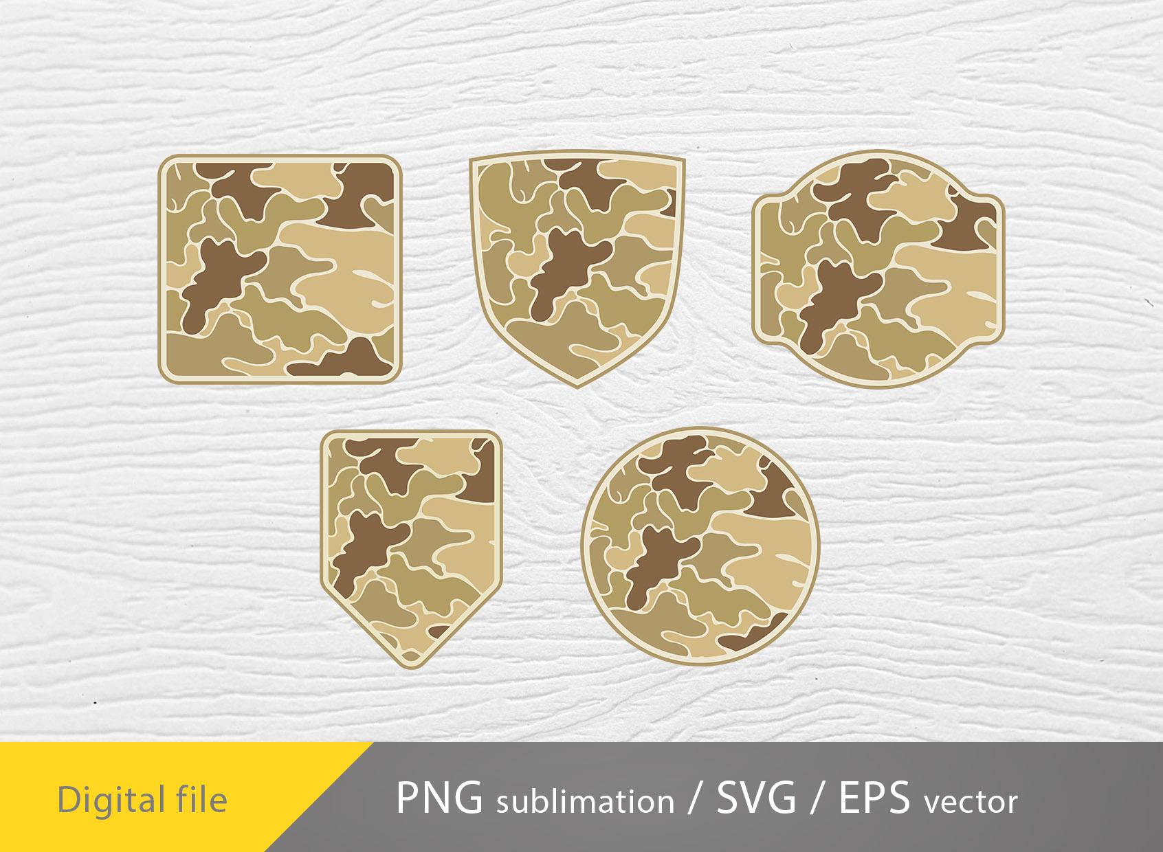 Camo Patches Svg PNG, Camo Sublimation PNG, Hunting Sublimation PNG ...