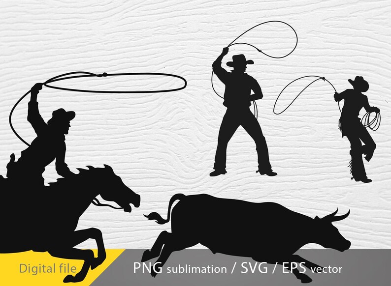 Roping Cowboy Svg, Roping Team Rodeo Svg, Cowboy Life Svg, Cricut File ...