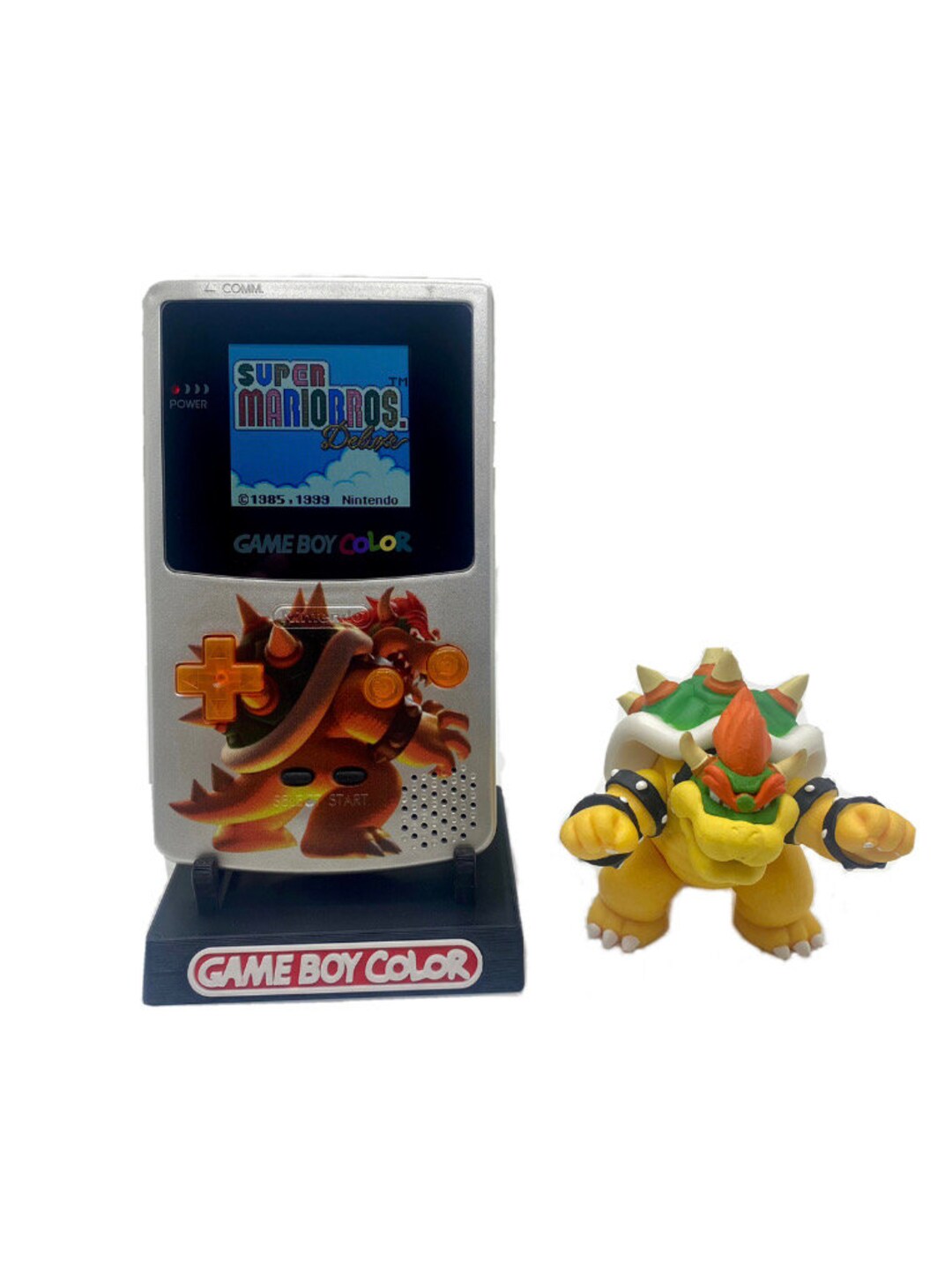 BACKLIT - Nintendo Gameboy Color Bowser Edition - Etsy