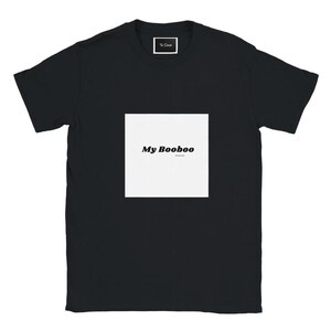 Gorgeous Unisex black T-Shirt for Lovers - Soft Feel & Perfect for Printing - Love Shirt