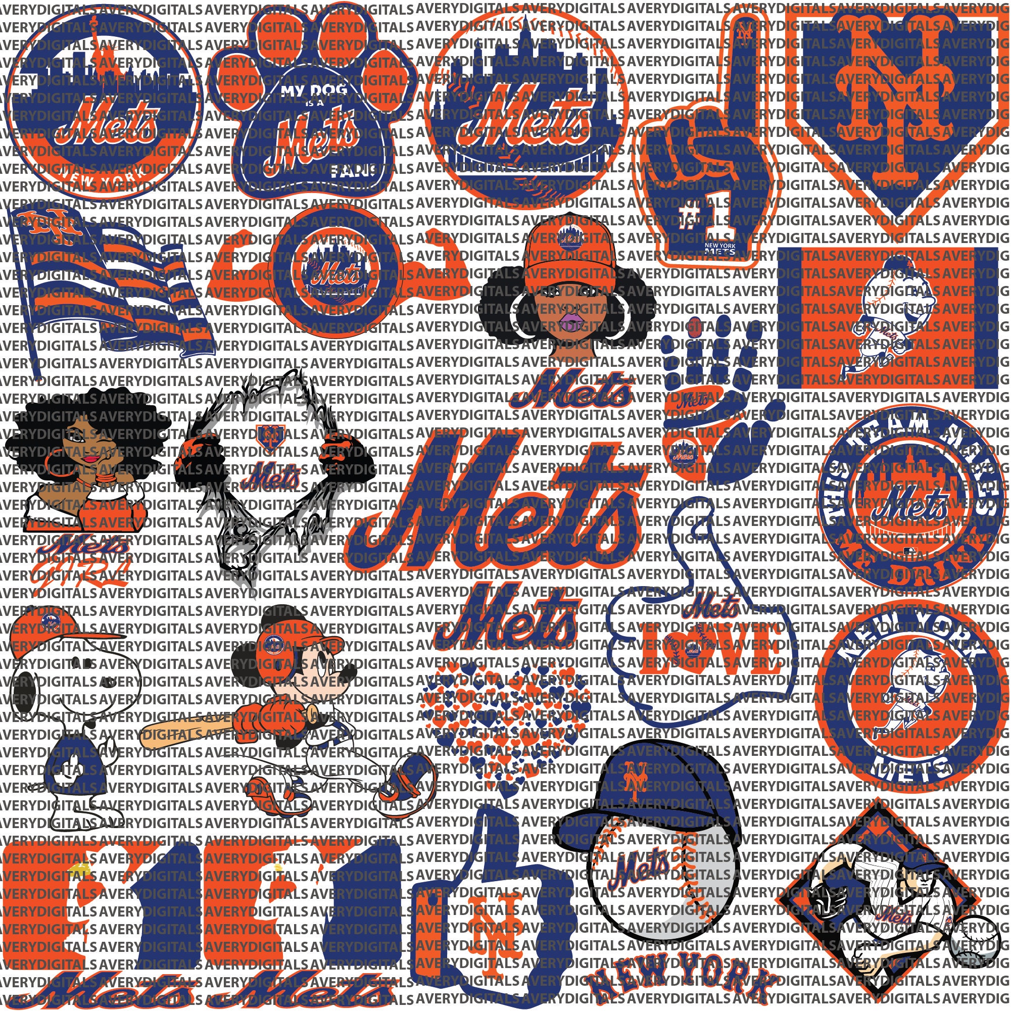Buy New York Mets Logo Svg Png online in America