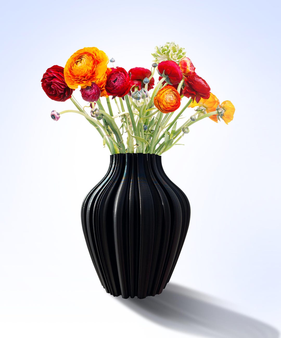 Ripple Vase | 3D Print | STL Files - Etsy