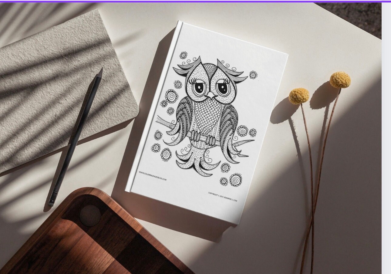 14 Printable Cute Animals Coloring Pages for Kids and Adults Digital