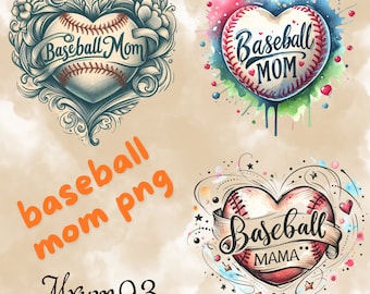 Baseball Mama PNG, Baseball Clipart, Baseball Sublimation, Baseball Mama PNG, Baseball Druck PNG, digitales Design, Baseball kurzes Design