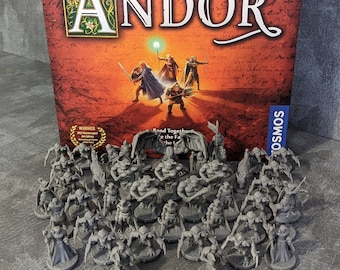 Legends of Andor Brettspiel MEGA PACK Charakter / Monster / NPC inspirierte Figurenpaket