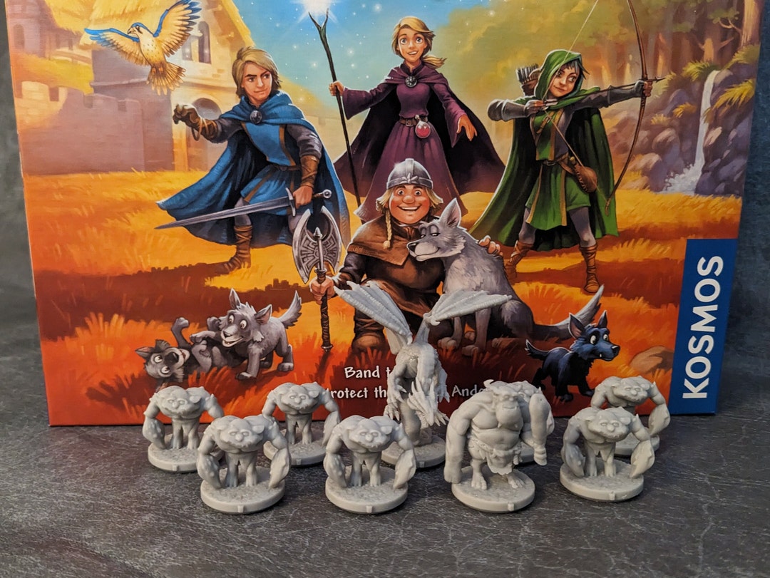 Feldherr Organizer Per Andor: The Family Fantasy Game – Vassoi In Plastica E Bicchiere Dadi, Made In Germany