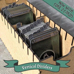 arkham horror the card game dividers Vertical Arkham Horror the Card Game Investigator Inspired Unofficial Card Divider Pack