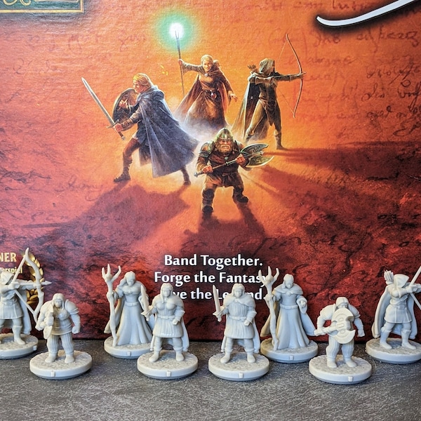 Legends of Andor Brettspiel Charakter inspiriertes Figure Pack